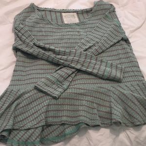 FREE PEOPLE TOP (peplum)